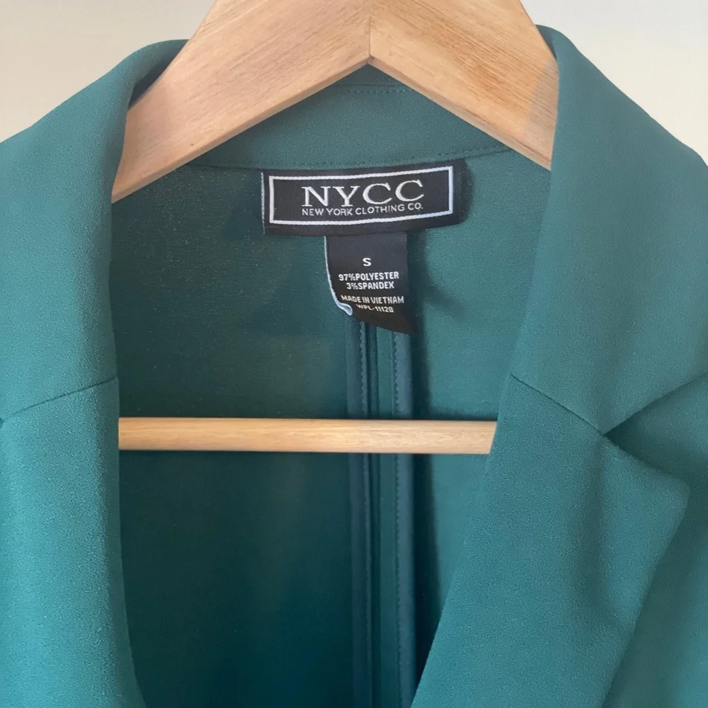 NYCC New York Clothing Company Green Women’s Blazer - Picture 4 of 7